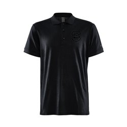 BSG Stahl Riesa CORE Polo Shirt "BLACK EDITION" Unisex