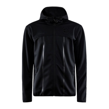 BSG Stahl Riesa Soft Shell Jacket "BLACK EDITION" Unisex