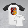 BSG Stahl Riesa Fanshirt "Stahlarbeiter-Logo" weiß/schwarz